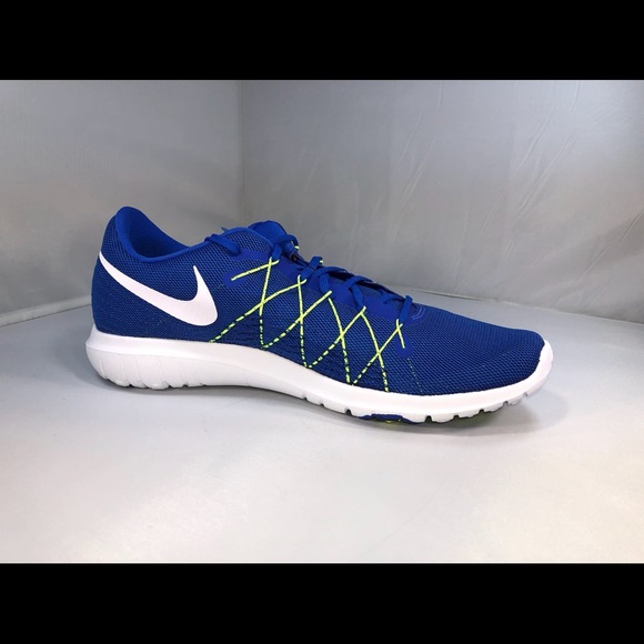 NIKE MEN FLEX FURY 2 BLUE RUNNING CASUAL SHOES - Picture 7 of 8